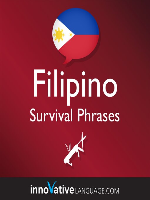 Cover image for Learn Filipino: Survival Phrases Filipino